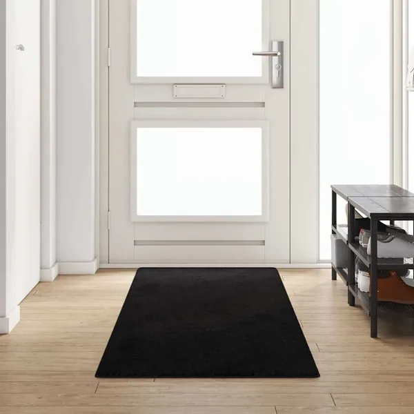 Tapis Couloir Noir 80 x 300 cm