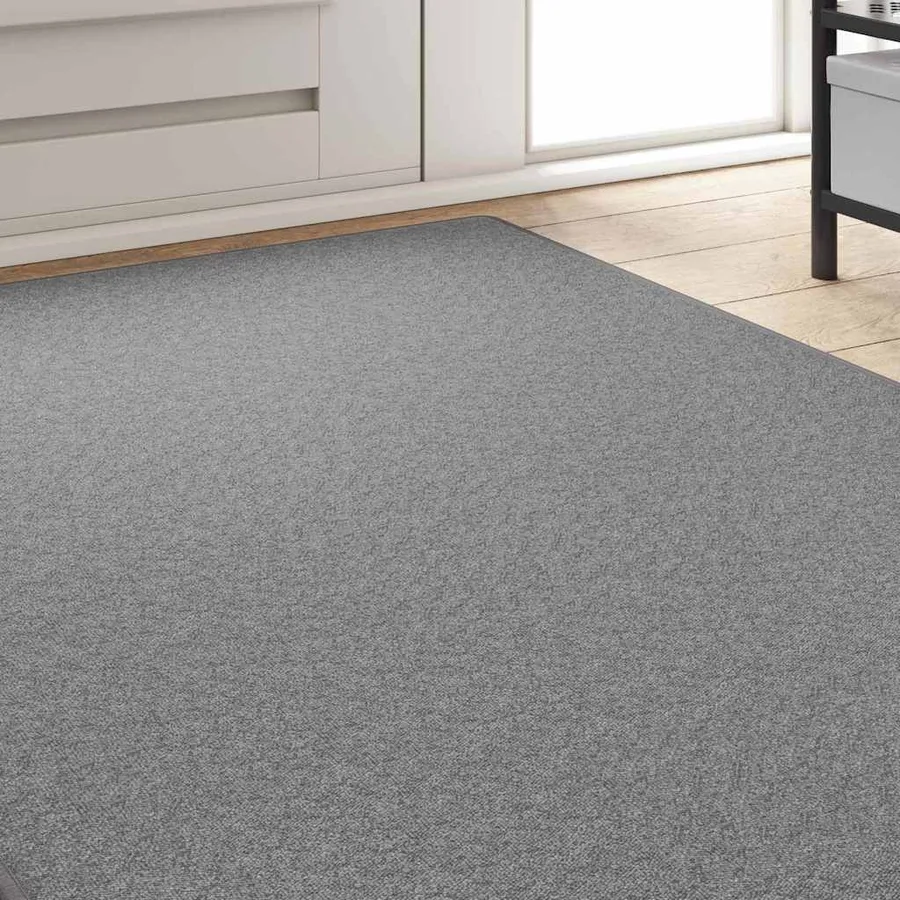 Tapis Couloir Gris clair 100 x 250 cm 100% Polypropylène - 3