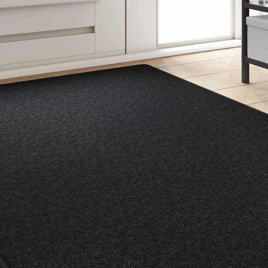 Tapis Couloir Anthracite 100 x 250 cm 100% Polypropylène - 3