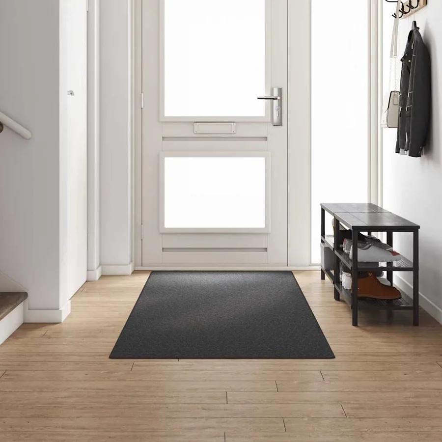 Tapis Couloir Gris foncé 100 x 300 cm 100% Polypropylène