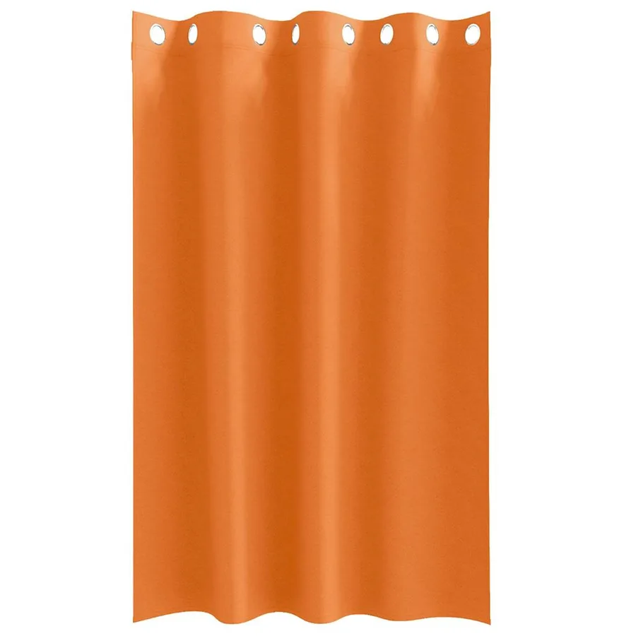 Rideaux occultants avec anneaux 2 pcs Orange vif 175 x 140 cm - 4