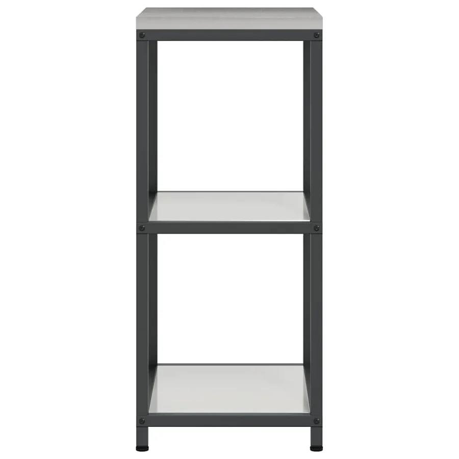 Rangement de cuisine HATTEM Argenté 40 x 50 x 92 cm Acier - 7