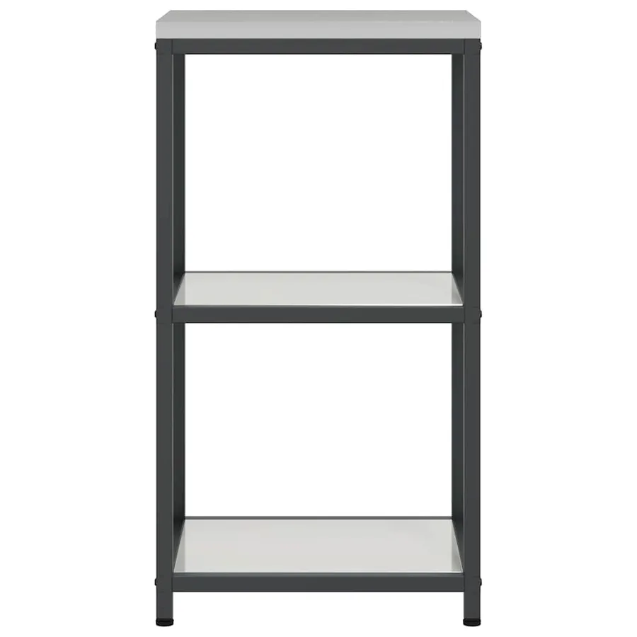 Rangement de cuisine HATTEM Argenté 40 x 50 x 92 cm Acier - 9