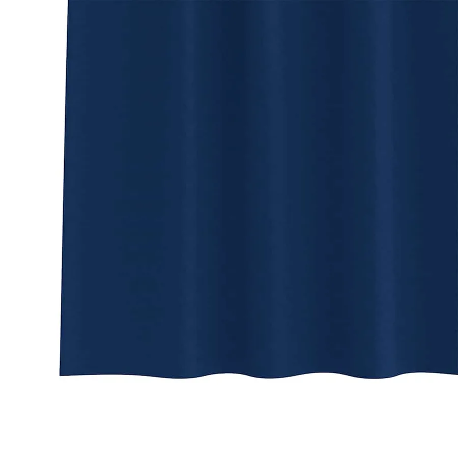 Rideaux occultants avec anneaux 2 pcs Bleu foncé 260 x 140 cm - 6