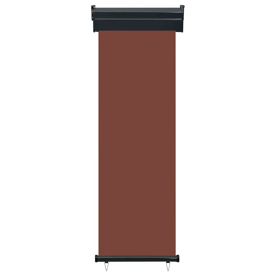 Auvent latéral de balcon 65x250 cm Marron - 2