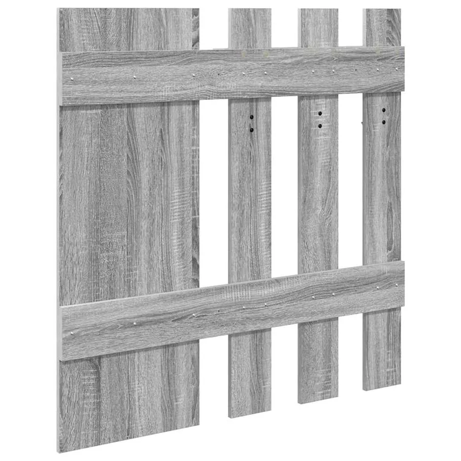 Porte-manteau mural Montage mural Gris Sonoma 100 x 10 x 100 cm - 7
