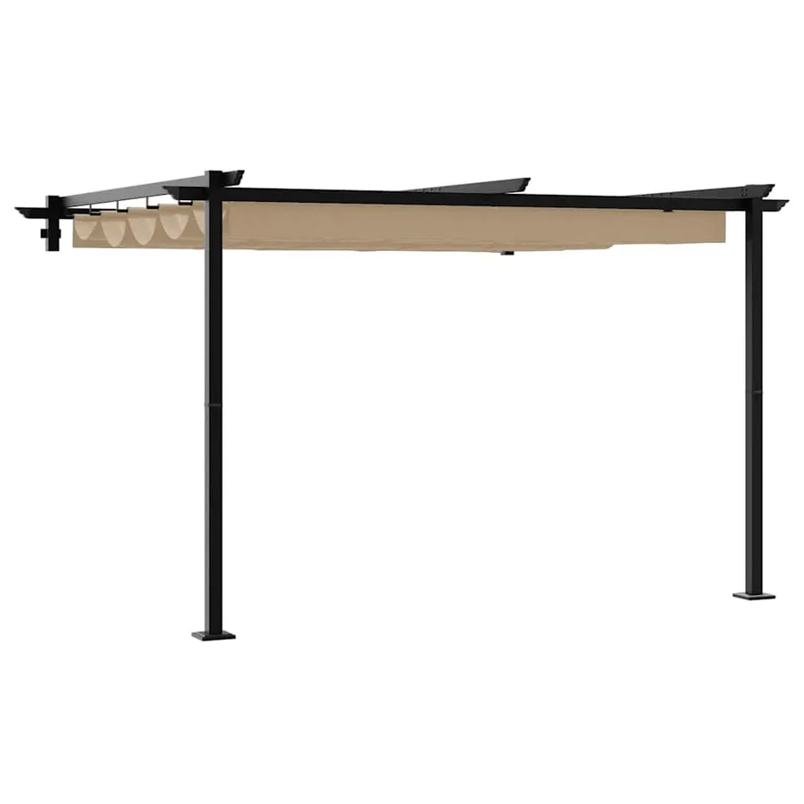 Pavillon 300 x 300 x 200 cm Taupe Polyester - 2