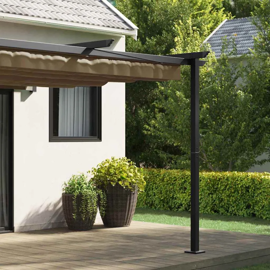 Pavillon 300 x 300 x 200 cm Taupe Polyester - 3