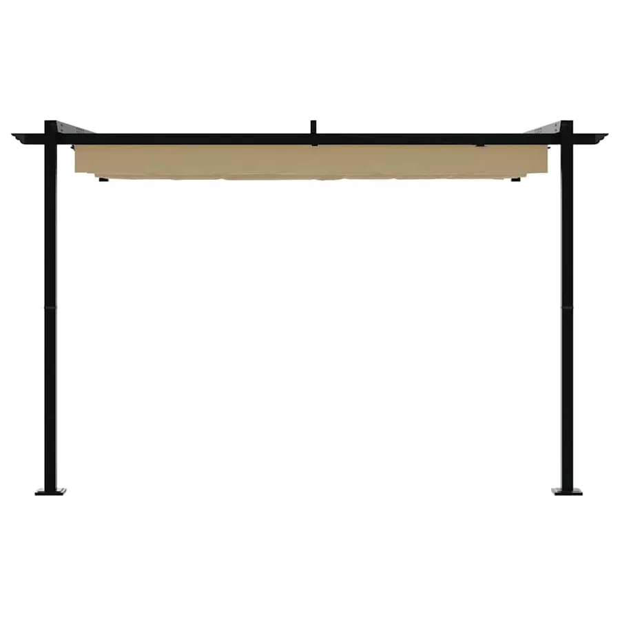 Pavillon 300 x 300 x 200 cm Taupe Polyester - 4