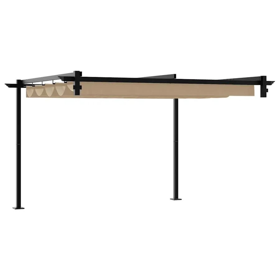 Pavillon 300 x 300 x 200 cm Taupe Polyester - 6