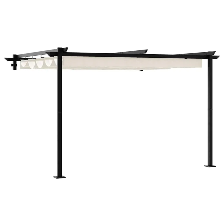 Pavillon 300 x 300 x 200 cm Crème Polyester - 2