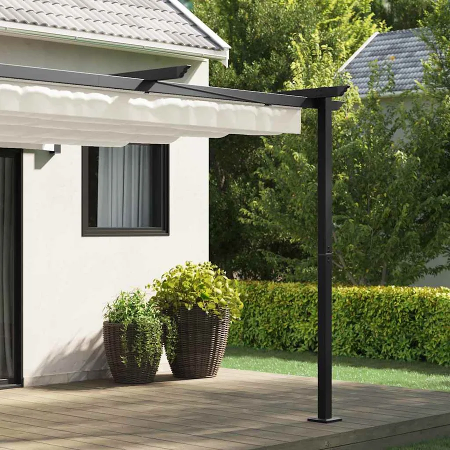 Pavillon 300 x 300 x 200 cm Crème Polyester - 3