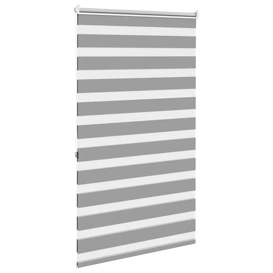 Store vénitien Zebra 80,9 x 175 cm, largeur du tissu 76,7 cm, gris - 4