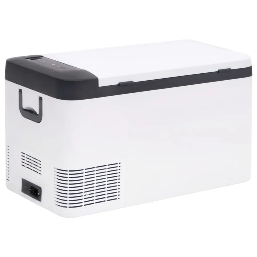 Glacière avec poignée et adaptateur noir et blanc 18 L PP et PE - 8