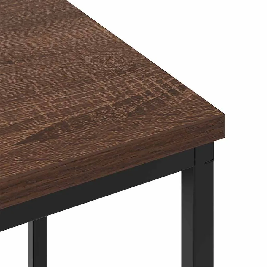 Cabinet de chevet 2 pcs Chêne brun 38 x 30 x 48 cm - 8