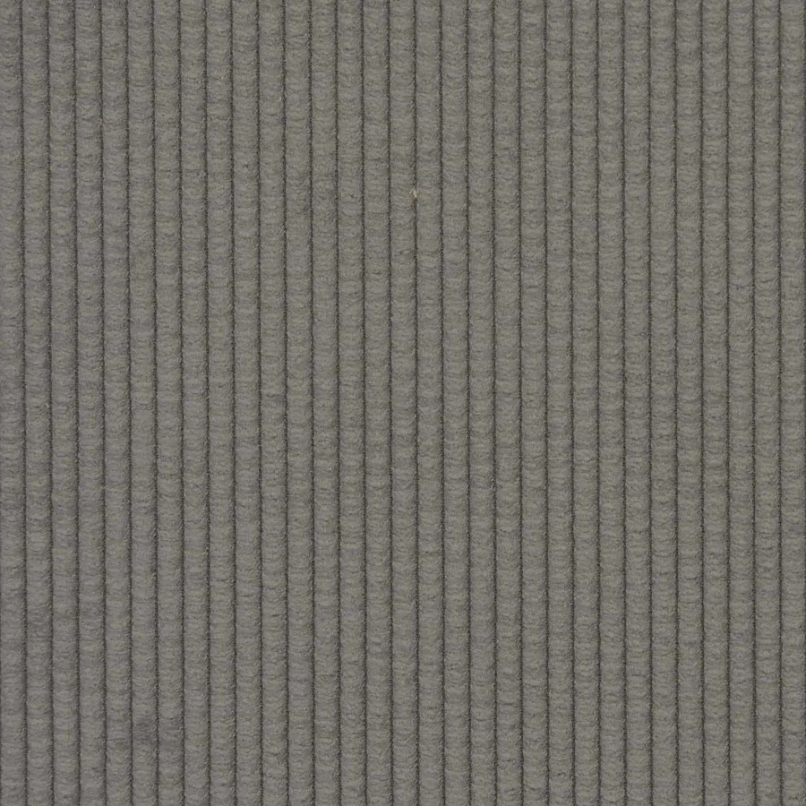 Canapé Gris clair 250 x 188 x 76 cm Tissu en velours côtelé - 9