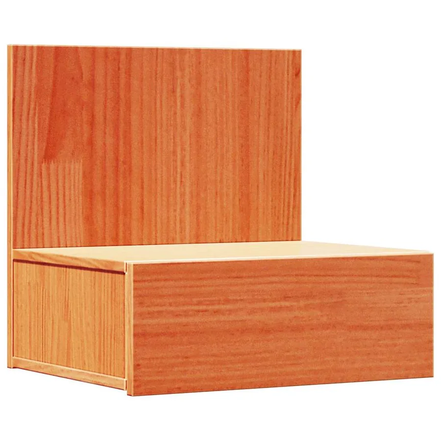 Table de chevet avec tiroir 2 pcs Brun cire 42 x 32,5 x 40 cm - 5