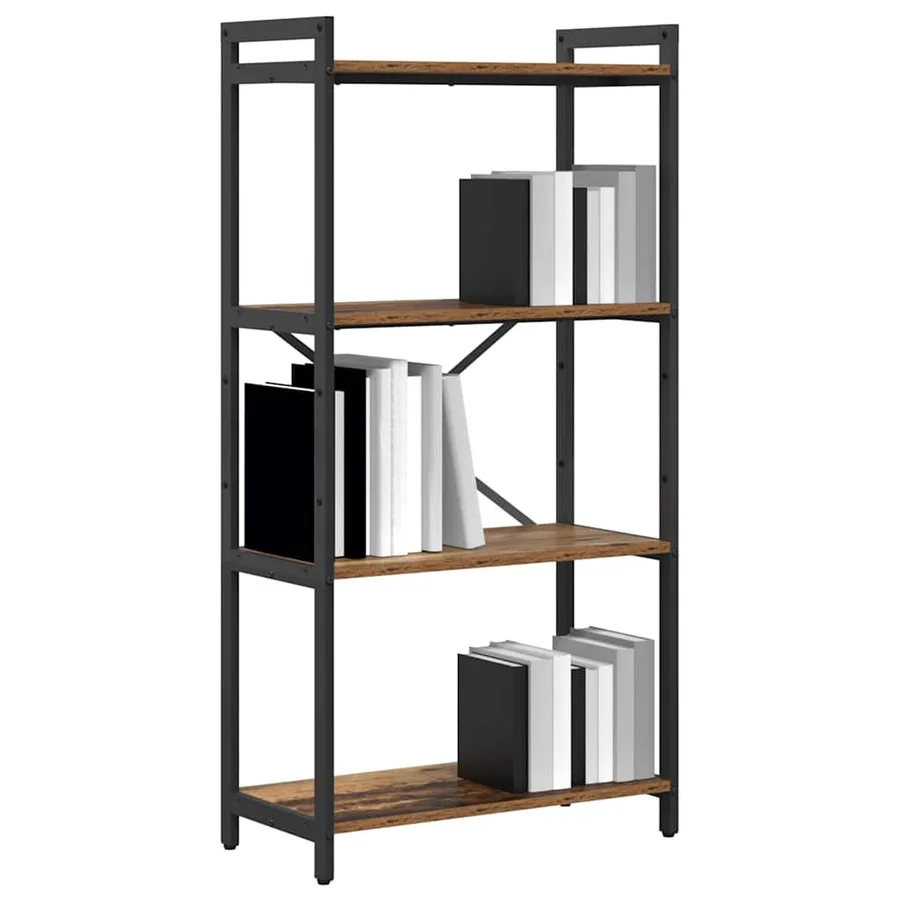 Étagère Bois ancien 60 x 30 x 120 cm Bois d'ingénierie - 3