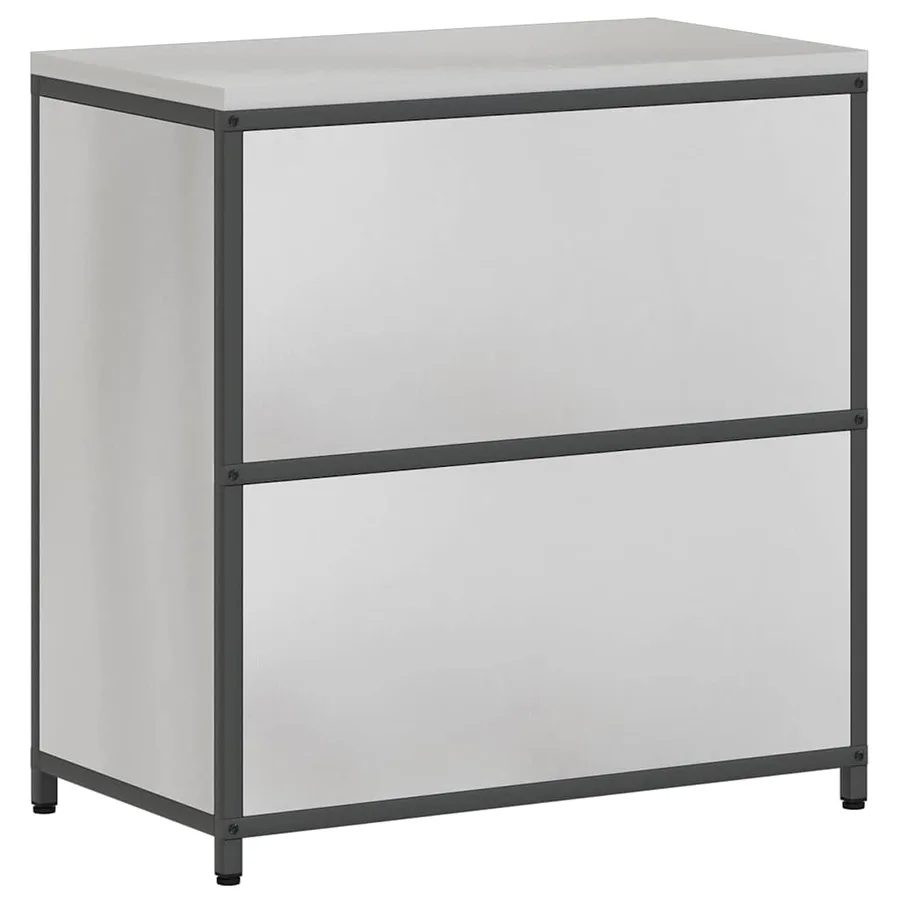 Rangement de cuisine HATTEM Argenté 90 x 50 x 92 cm Acier - 9