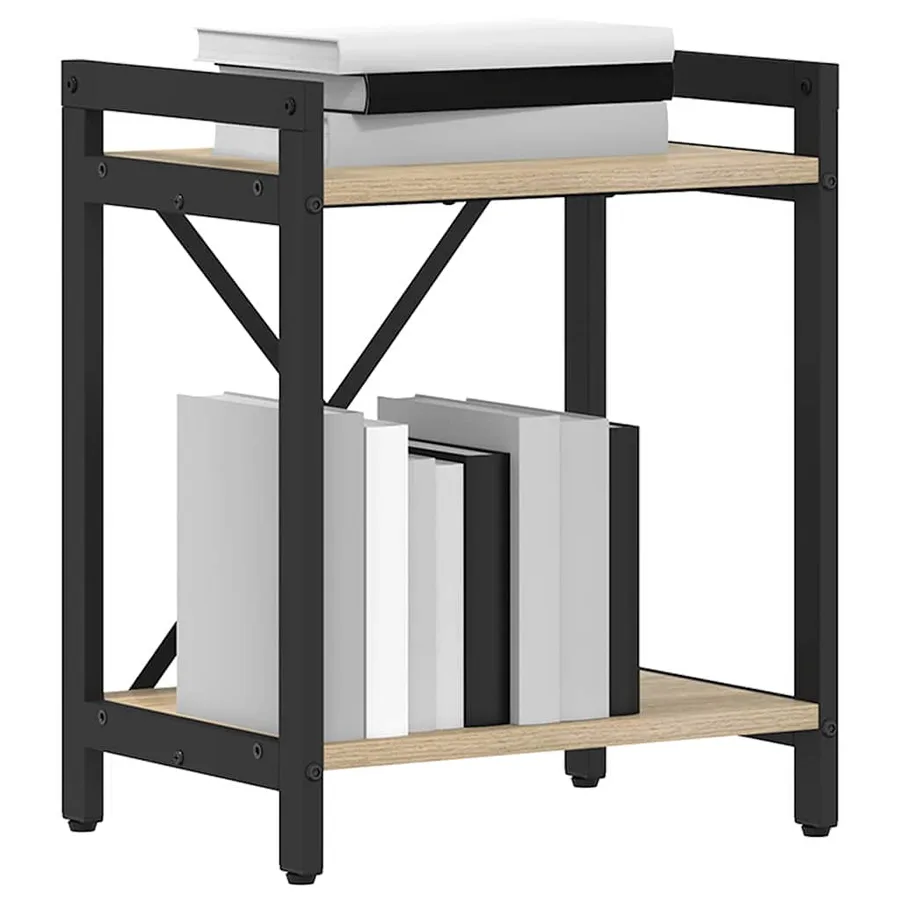 Étagère Chêne Sonoma 40 x 30 x 50 cm Bois d'ingénierie - 3