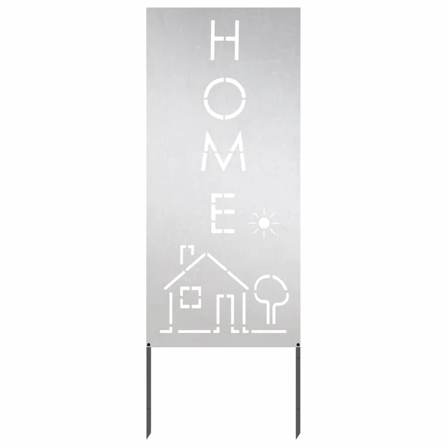Écran de confidentialité de jardin Fretwork Argenté 50 x 140 cm - 4