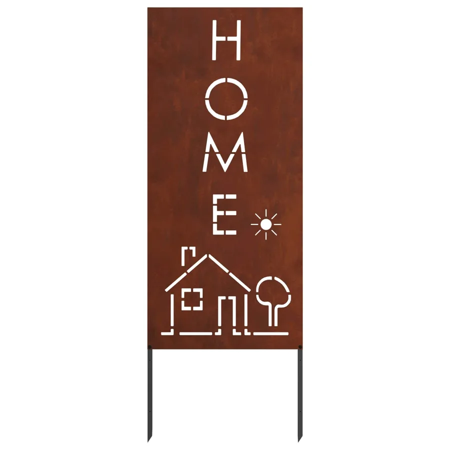 Écran de confidentialité de jardin Fretwork Rouillé 50 x 140 cm - 7
