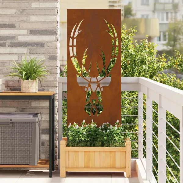 Écran de confidentialité de jardin Rouillé 50 x 140 cm