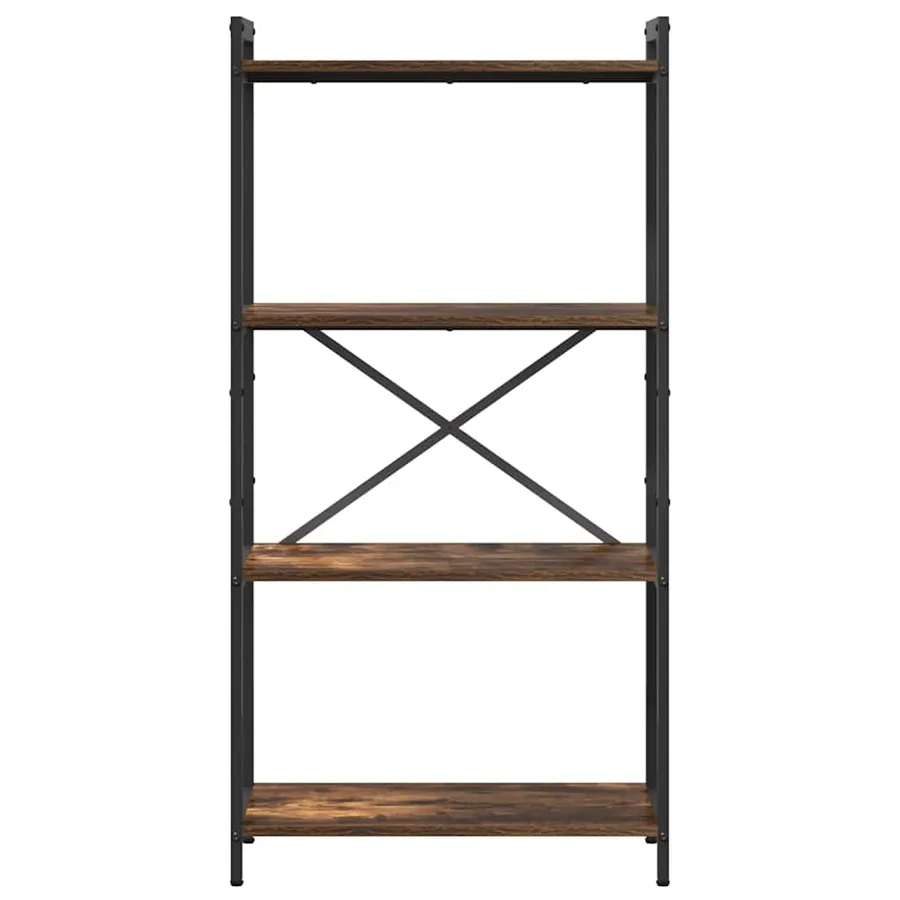 Étagère Chêne fumé 60 x 30 x 120 cm Bois d'ingénierie - 5