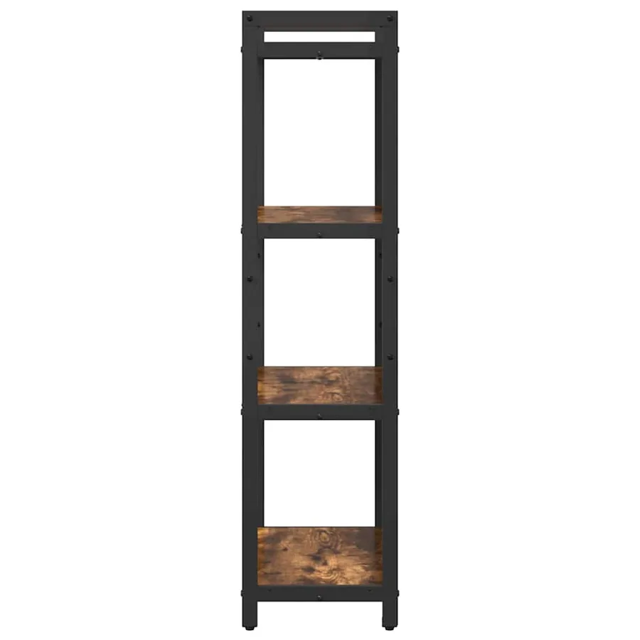 Étagère Chêne fumé 60 x 30 x 120 cm Bois d'ingénierie - 6