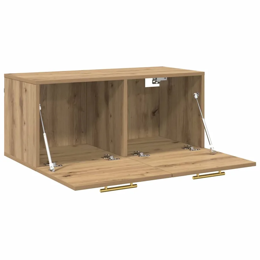 Meuble mural 80 x 36.5 x 35 cm Bois d'ingénierie - 5