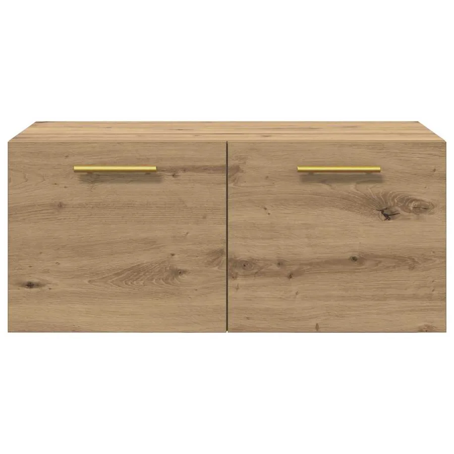 Meuble mural 80 x 36.5 x 35 cm Bois d'ingénierie - 6