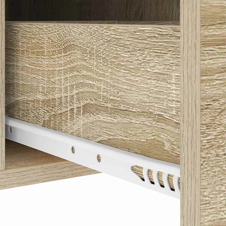 Cabinet de chevet 2 pcs Chêne Sonoma 30 x 48 x 61 cm - 11