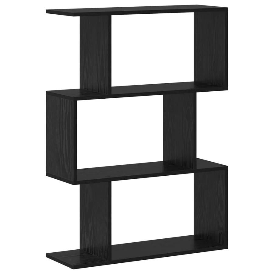 Bibliothèque Chêne noir 70 x 24 x 97 cm Bois d'ingénierie - 2