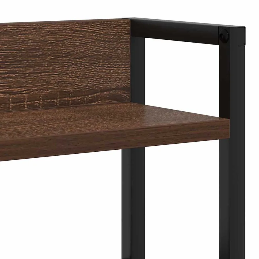 Tête de lit de rangement Chêne marron Bois d'ingénierie - 8