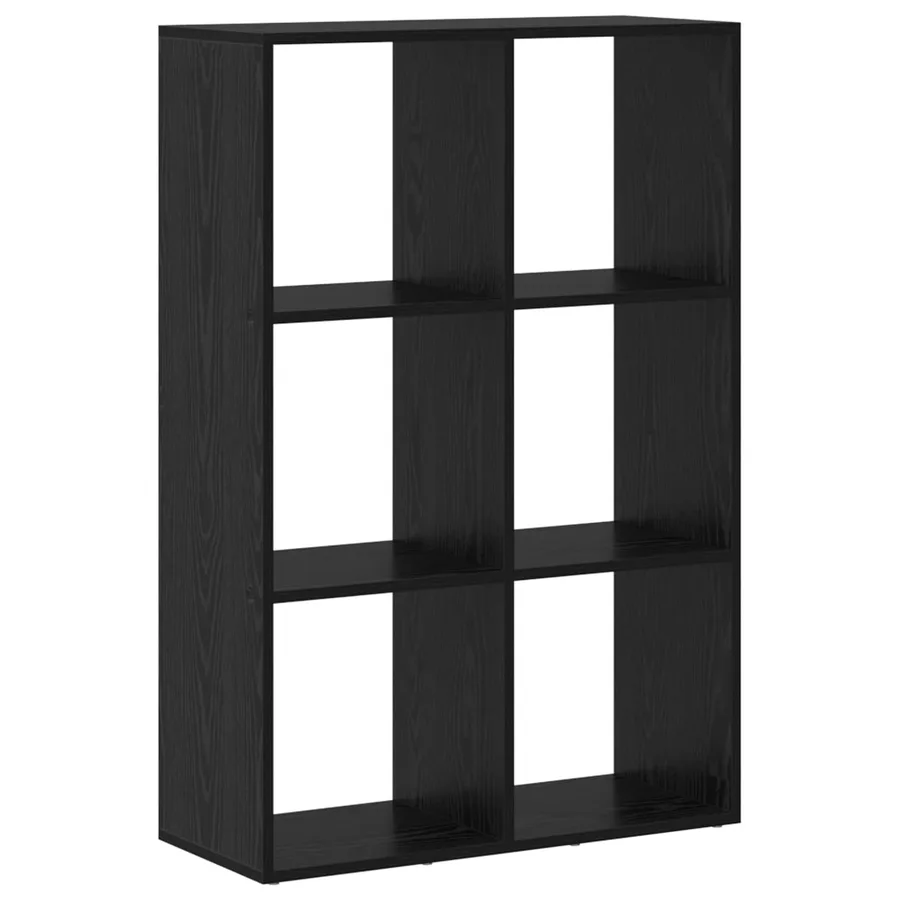 Bibliothèque Chêne noir 69,5 x 29 x 103,5 cm Bois d'ingénierie - 2