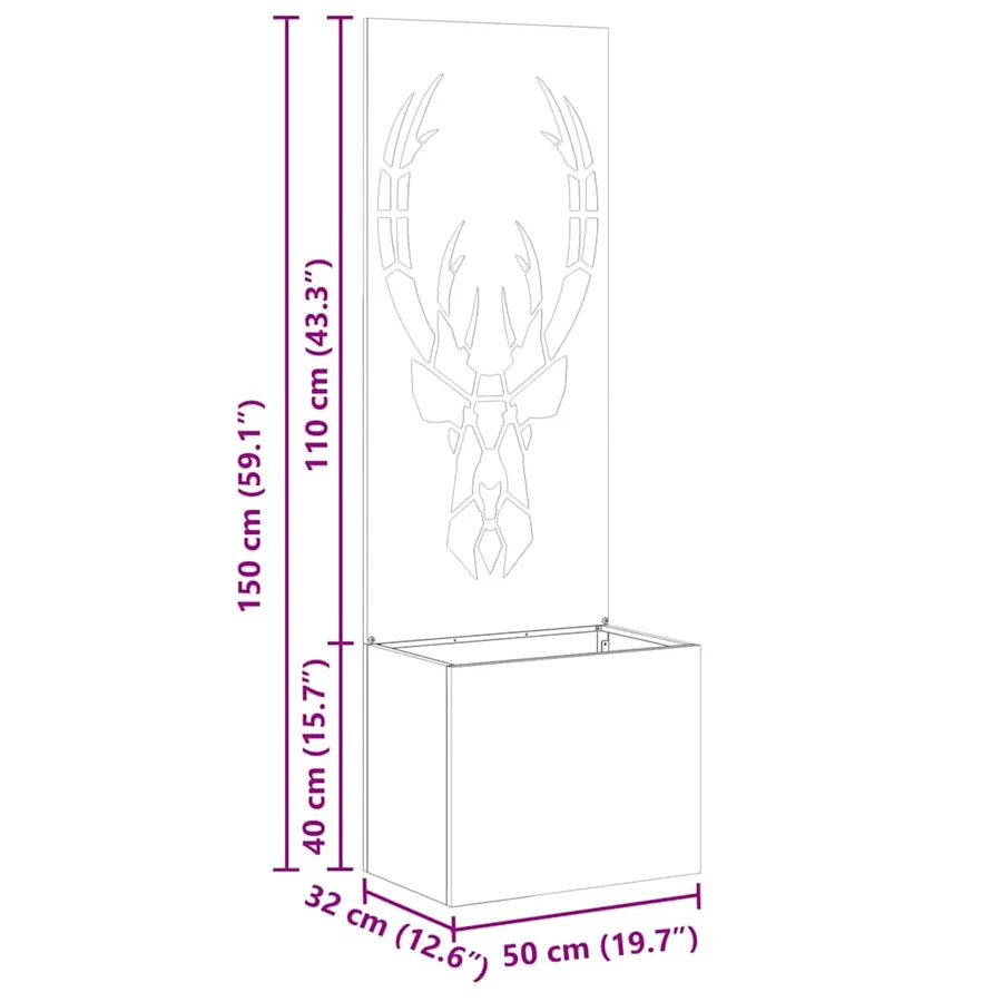 Écran de confidentialité de jardin Vert olive 50 x 150 cm - 11