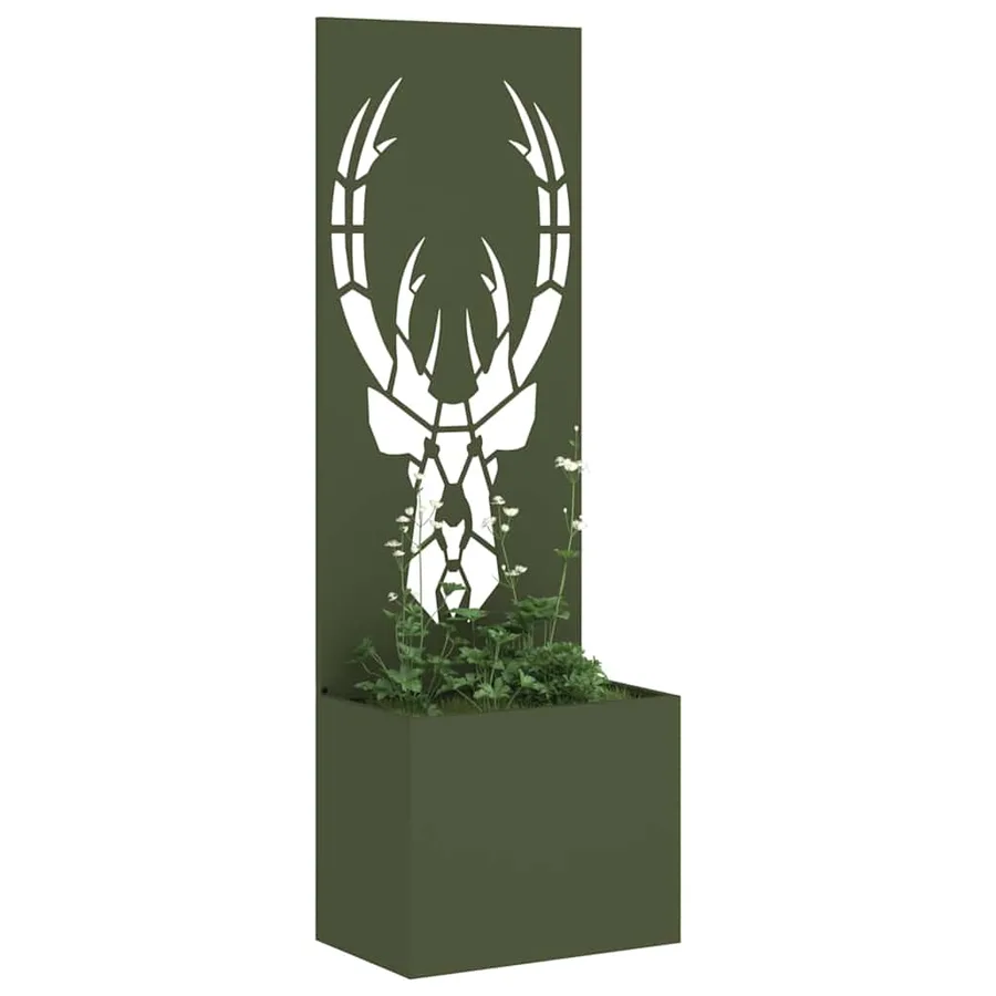Écran de confidentialité de jardin Vert olive 50 x 150 cm - 3