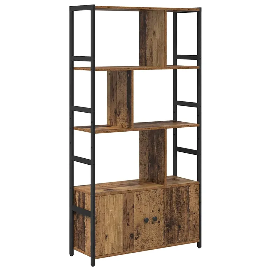 Étagère Bois ancien 80 x 30 x 155,5 cm Bois d'ingénierie - 2