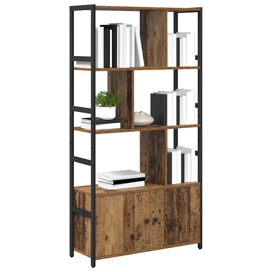 Étagère Bois ancien 80 x 30 x 155,5 cm Bois d'ingénierie - 3