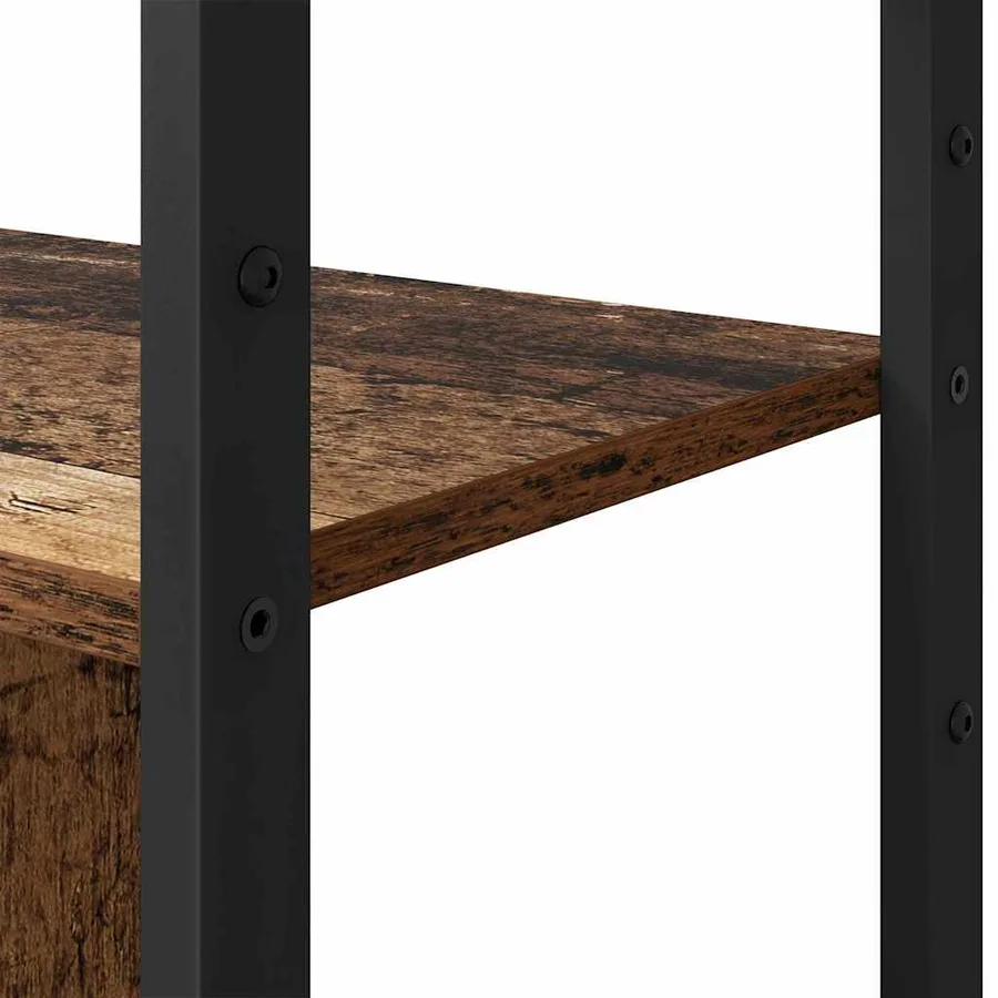 Étagère Bois ancien 80 x 30 x 155,5 cm Bois d'ingénierie - 9