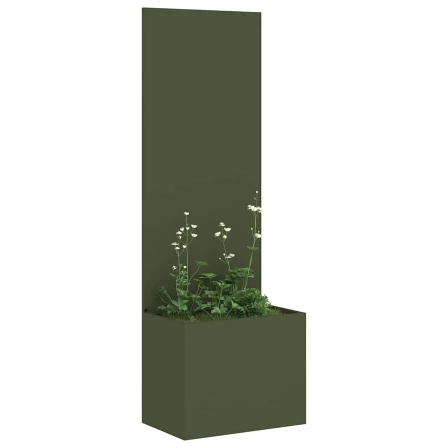 Écran de confidentialité de jardin Vert olive 50 x 150 cm - 3