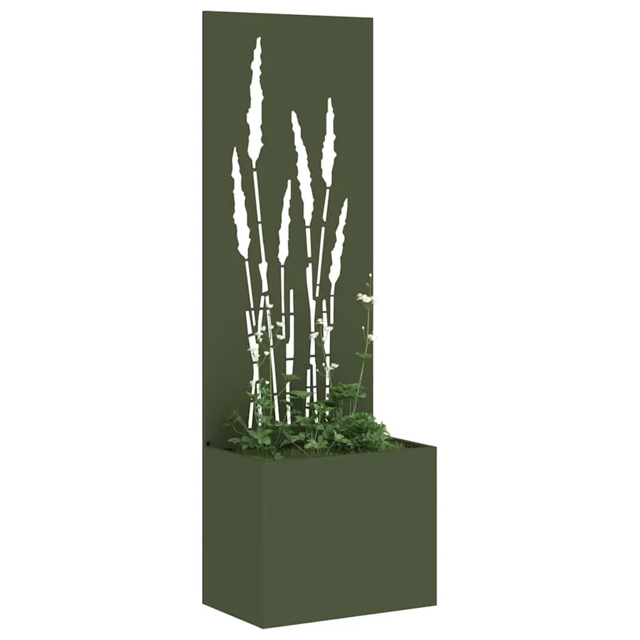 Écran de confidentialité de jardin Vert olive 50 x 150 cm - 3