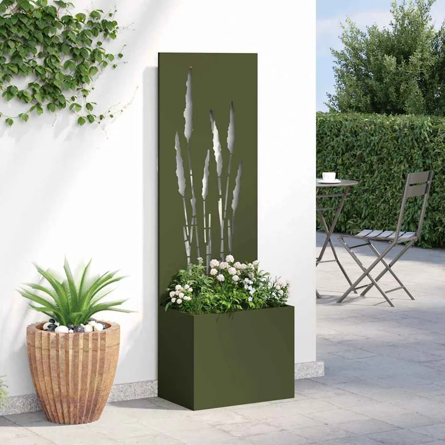 Écran de confidentialité de jardin Vert olive 50 x 150 cm - 4