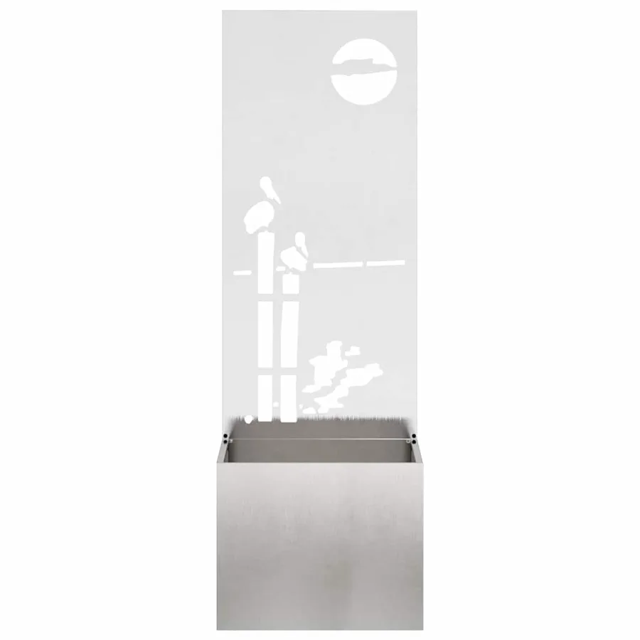 Écran de confidentialité de jardin Fretwork Argent 50 x 150 cm - 5