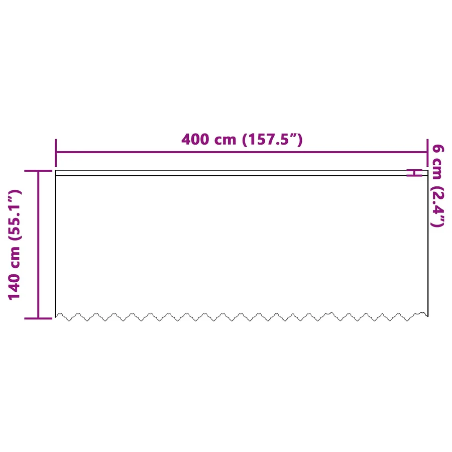 Rideau en Dentelle Floral Blanc 140 x 400 cm Polyester - 8