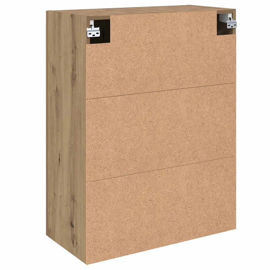 Armoire Murale 2 pcs Chêne artisanal 69,5 x 34 x 90 cm - 8