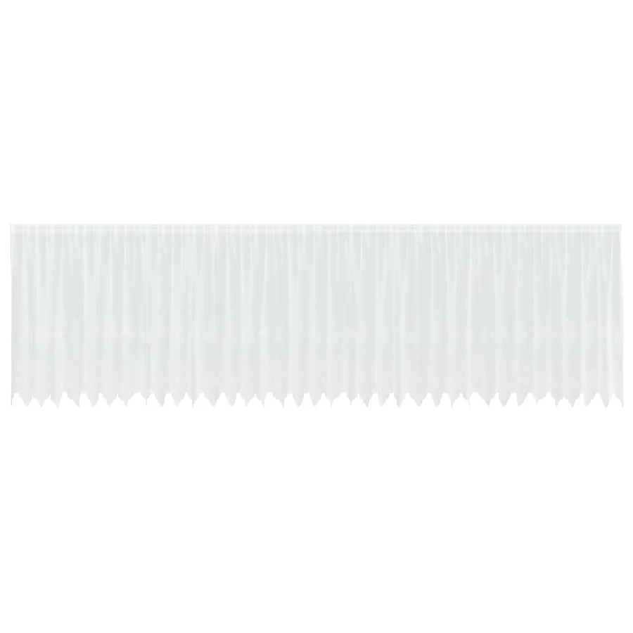 Rideau en Dentelle avec des rideaux Blanc 140x900cm Polyester - 2