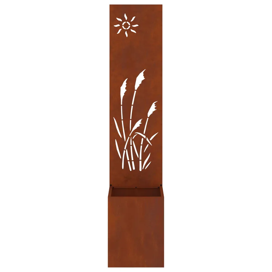 Écran de confidentialité de jardin Fretwork Rouillé 32 x 150 cm - 6