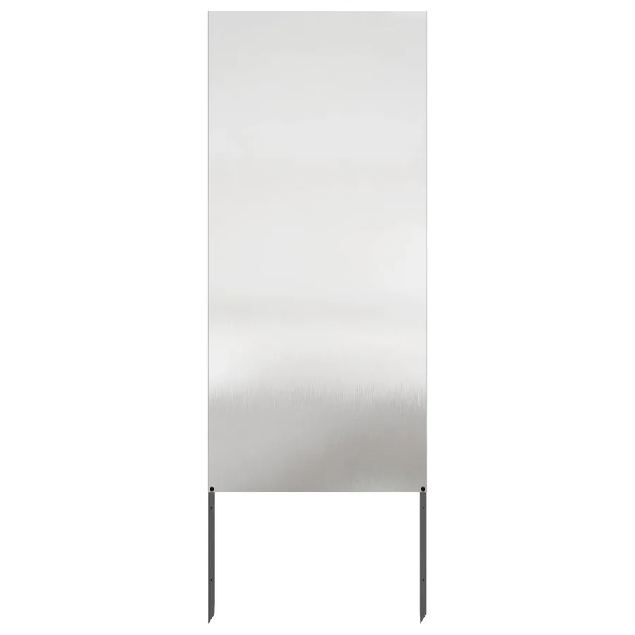 Écran de confidentialité de jardin Fretwork Argenté 50 x 140 cm - 2