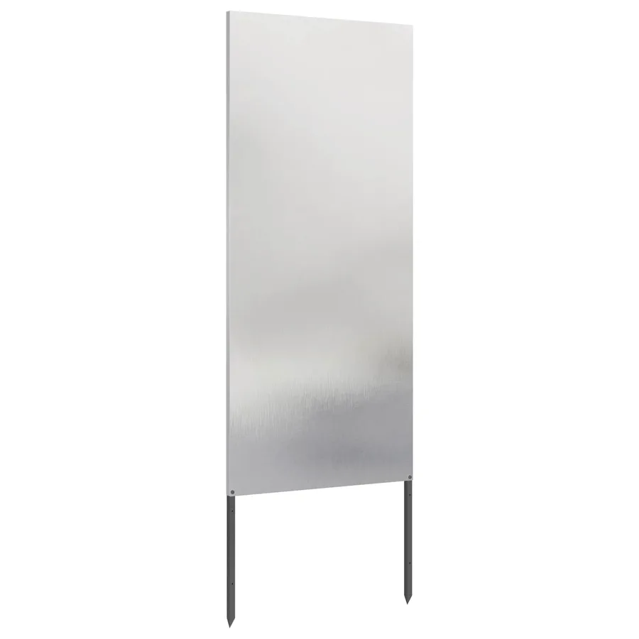 Écran de confidentialité de jardin Fretwork Argenté 50 x 140 cm - 4